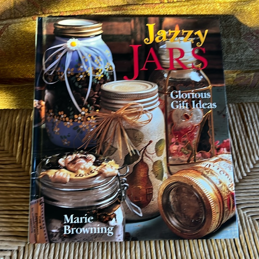 Jazzy Jars Gift Idea Craft Book - Hardcover EC SFH